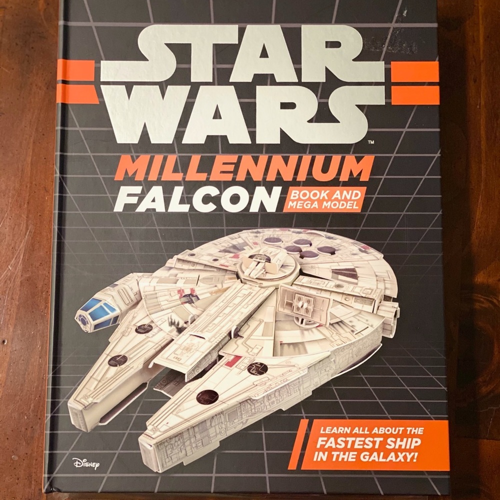 New Unused Star Wars Book and Mega Model Kit!